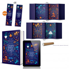 Pakiet: Cztery pory magii (książka + e-book + Dwustronna obwoluta + zakładka gratis)