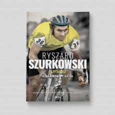 Okładka książki sportowej Ryszard Szurkowski. Wyścig. Autobiografia w księgarni SQN Store