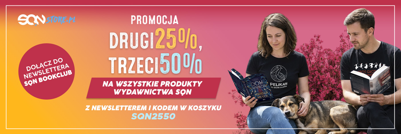 Baner święta SQNStore książki gadżety wydawnictwa sqn
